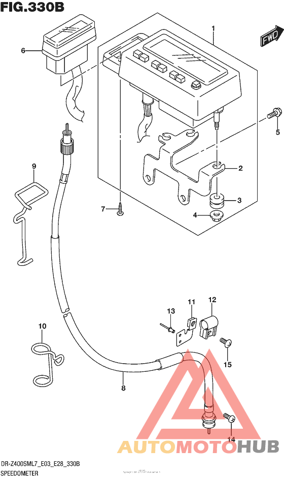 Speedometer (Dr-Z400Sml7 E28)