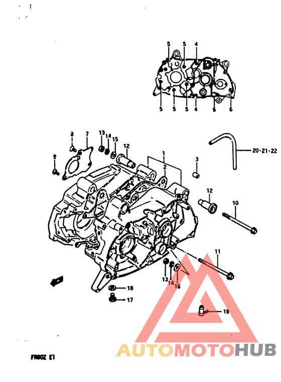 Картер двигателя