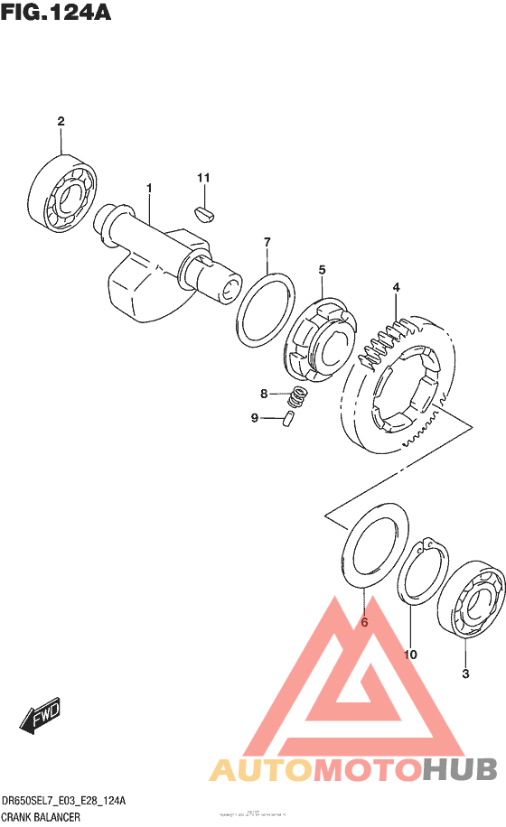 Балансир кривошипа