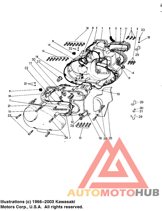 Крышки двигателя