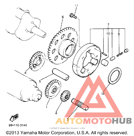 Муфта стартера