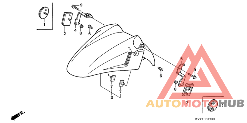 Переднее крыло