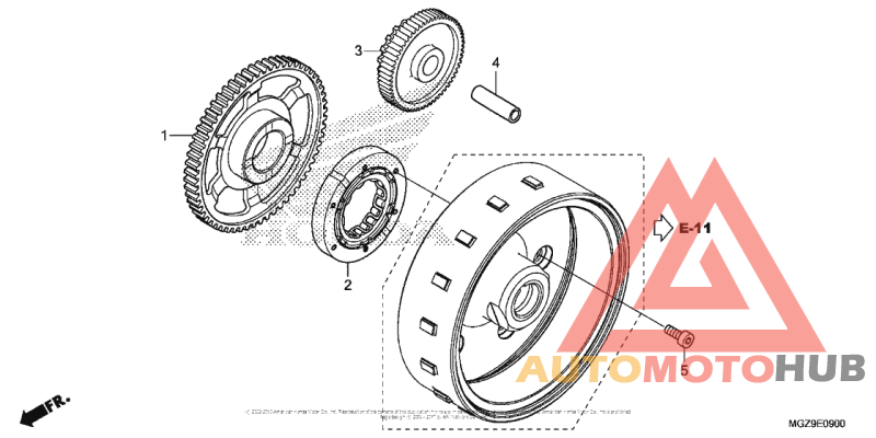 Муфта стартера