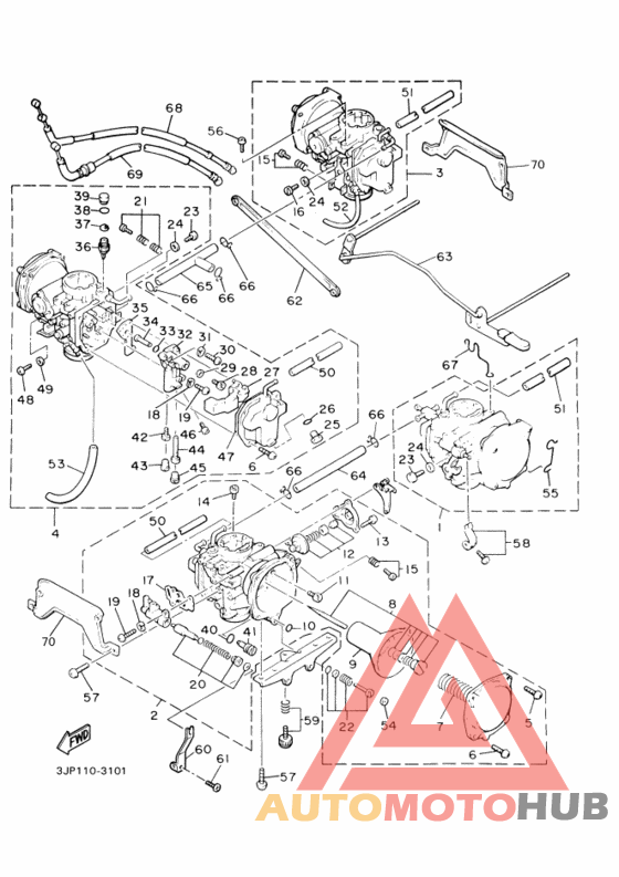 Carburetor assy