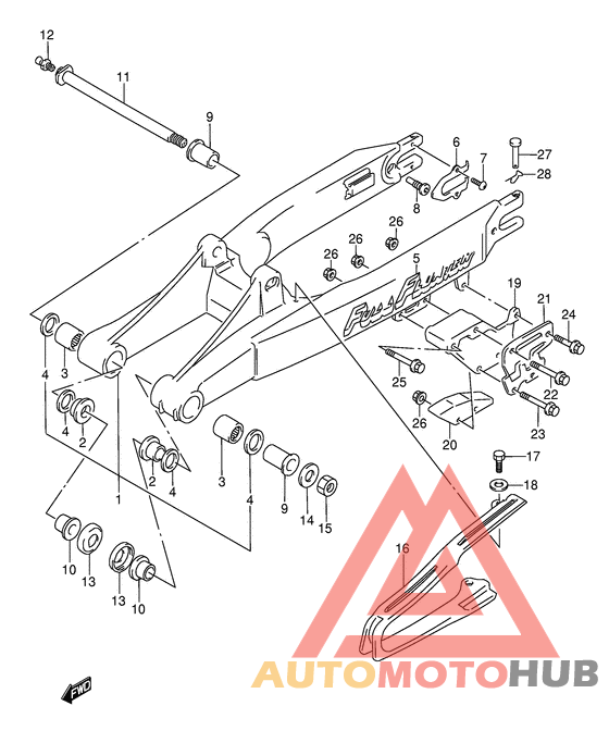 Маятник задний
