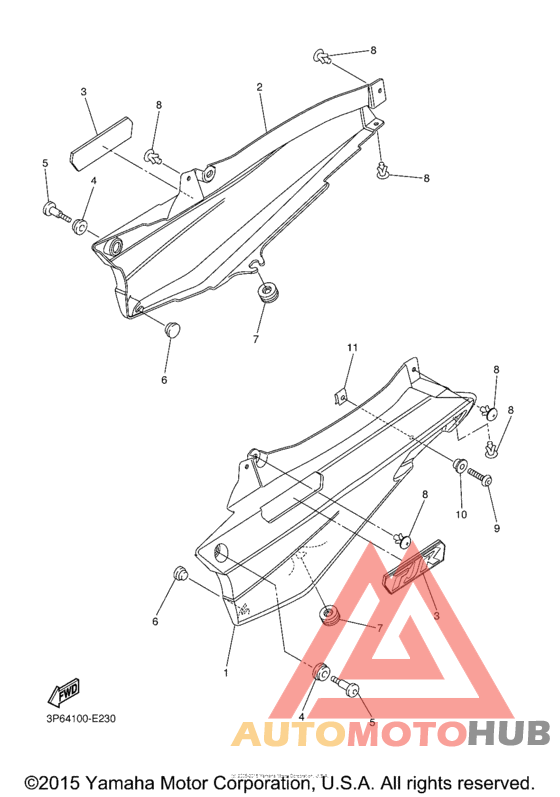 Боковые обтекатели