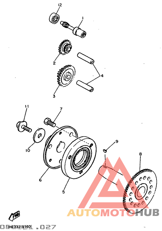 Муфта стартера