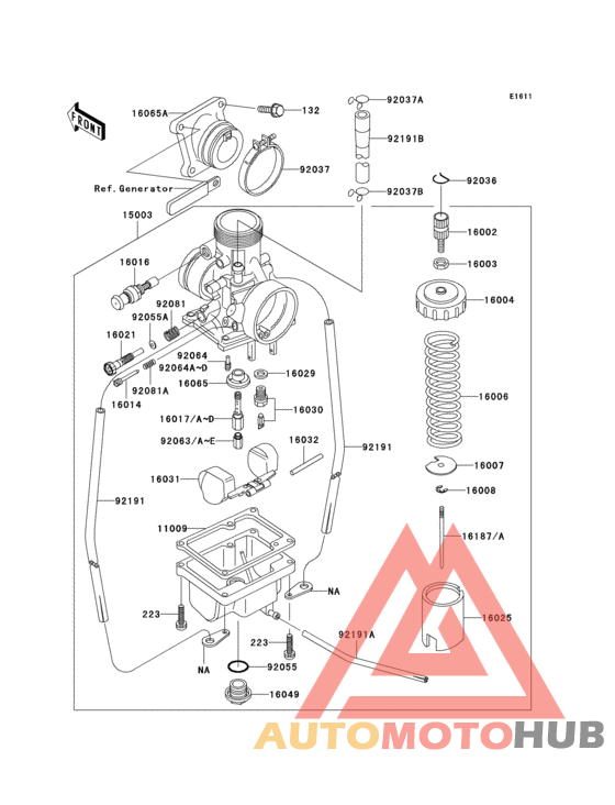 Carburetor(1/2)(kx065-a1)