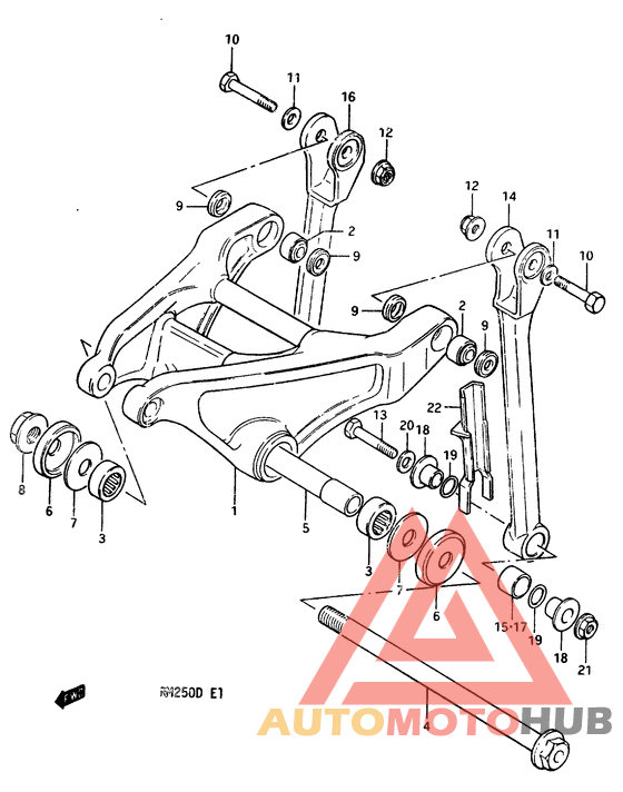 Cushion lever model d
