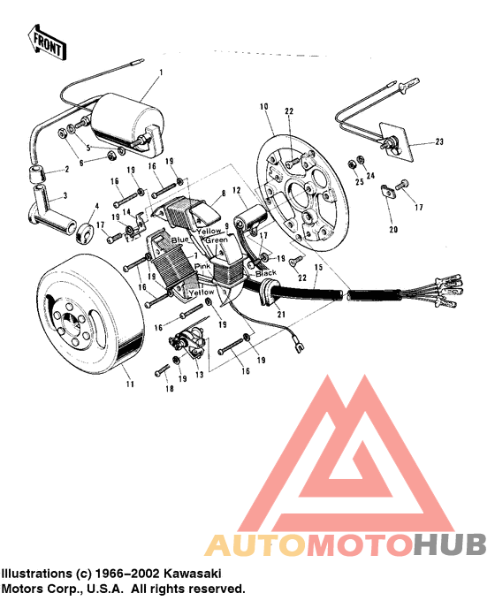 Ignition/generator/rectifier