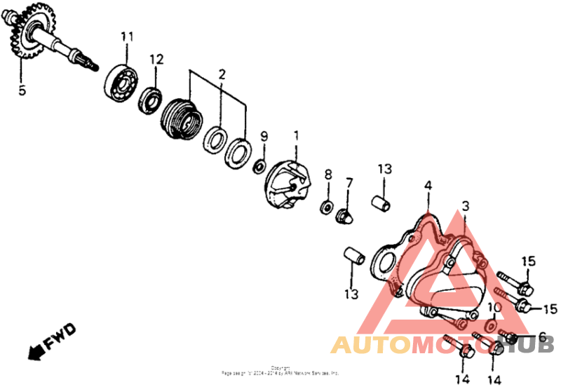 Water pump 82