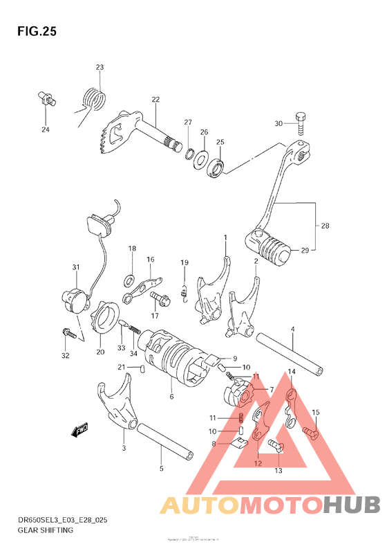 Gear Shifting (Dr650Sel3 E33)