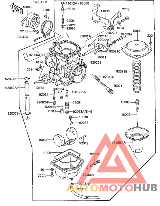 Carburetor assy