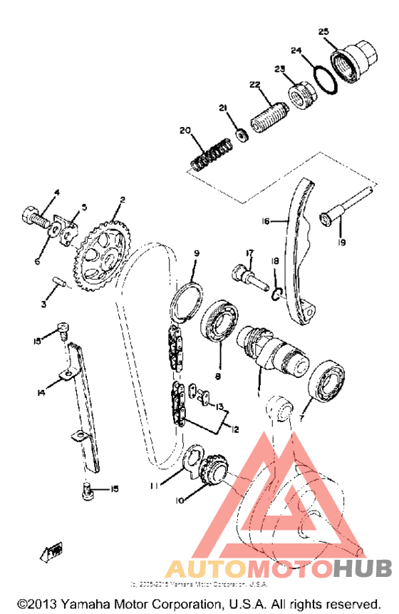 Camshaft - chain