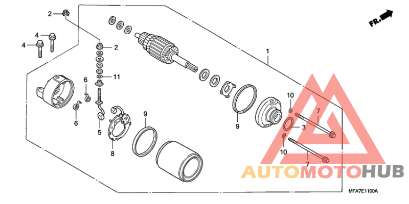 Стартерный мотор