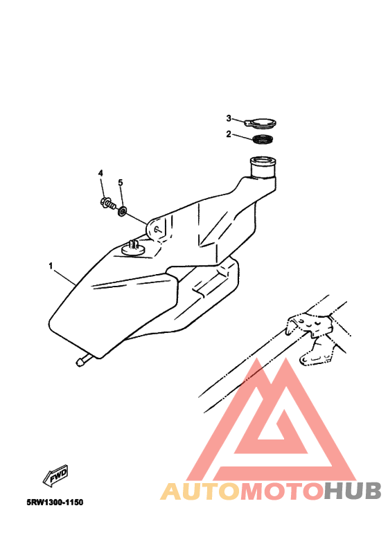 Бак масляный