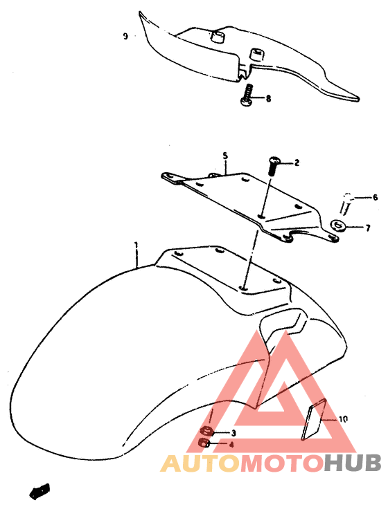 Переднее крыло