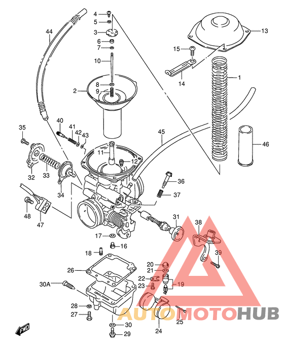 Carburetor assy