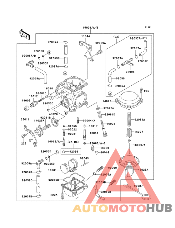 Carburetor assy