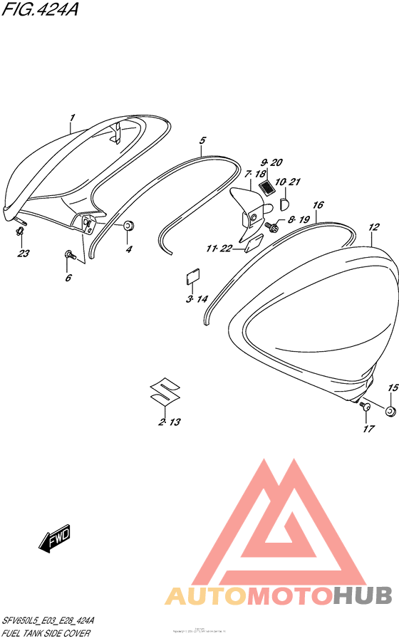 Fuel Tank Side Cover