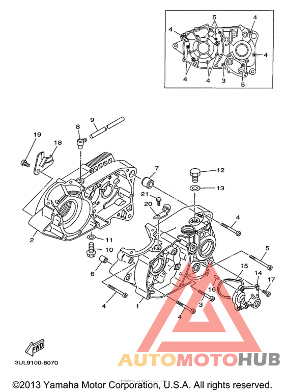 Картер двигателя