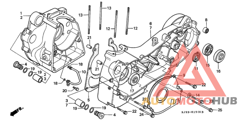 Картер двигателя