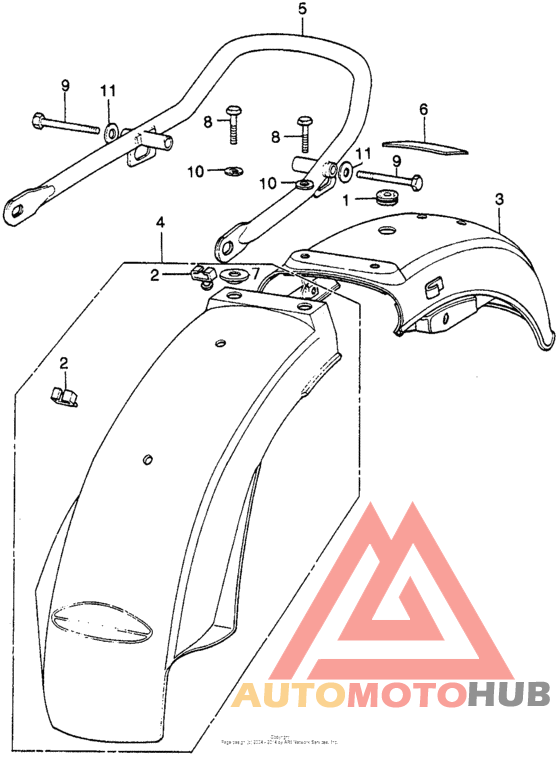 Задний бампер