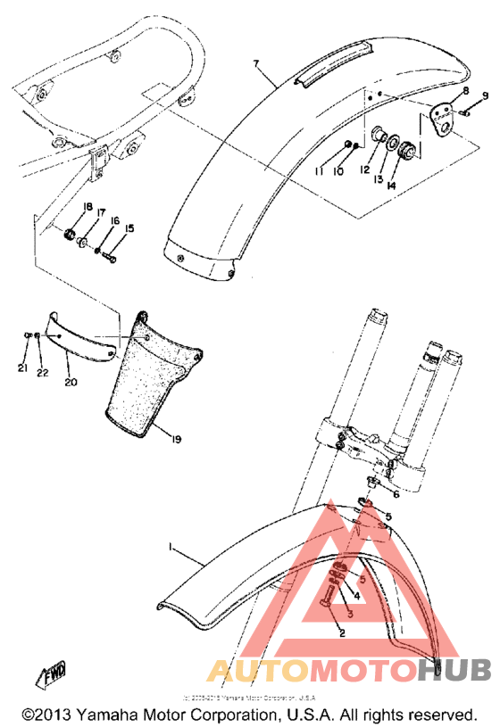 Front fender - rear fender