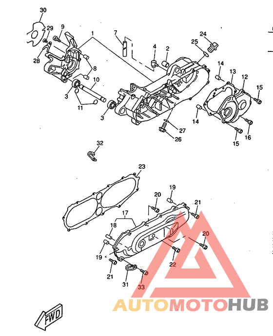 Картер двигателя