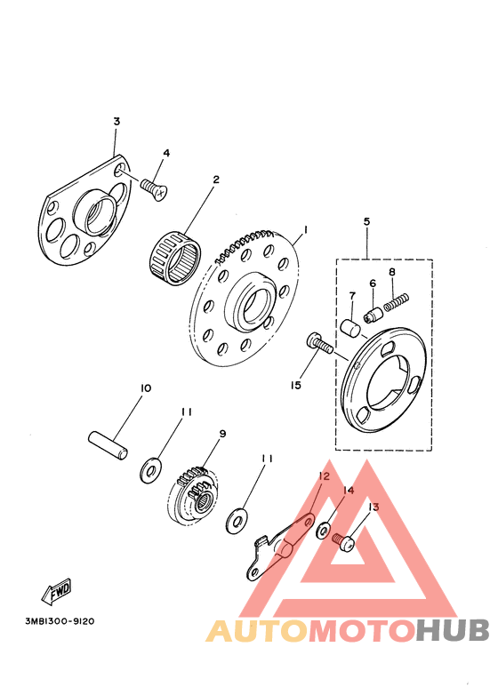 Муфта стартера