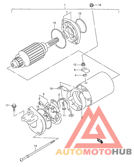 Стартерный мотор