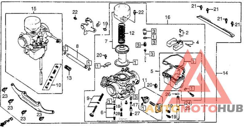 Cm400a/tcarburetor 79