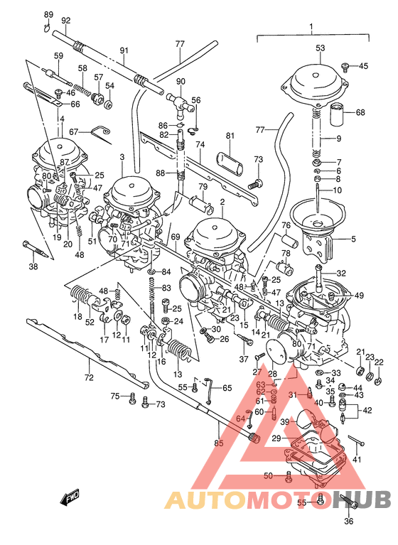 Carburetor assy