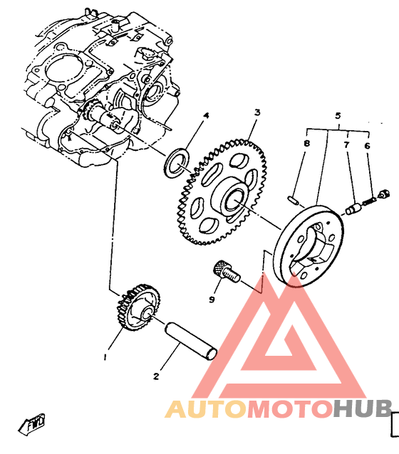 Муфта стартера