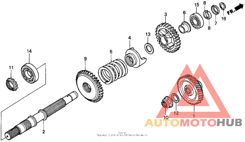 Вал ведущий