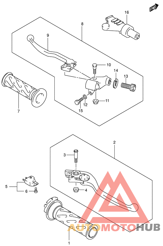 Рулевой рычаг