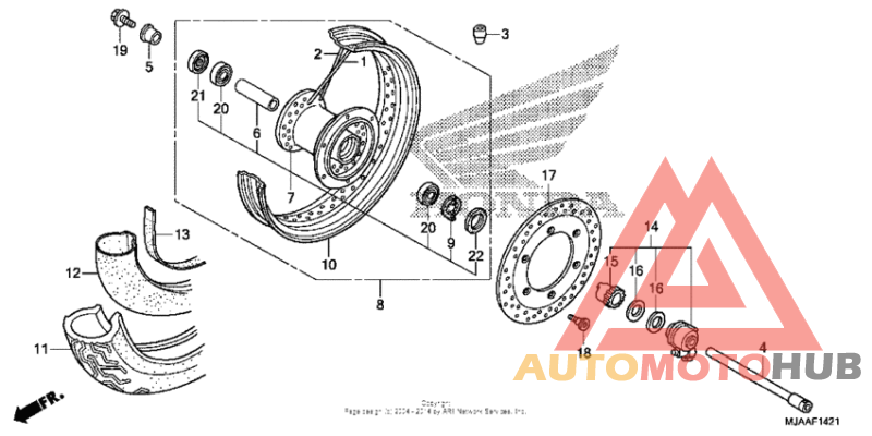 Front wheel (2)