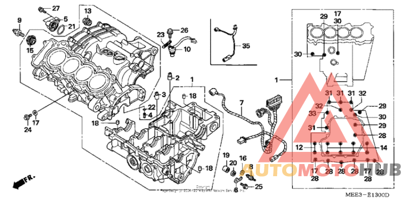 Картер двигателя