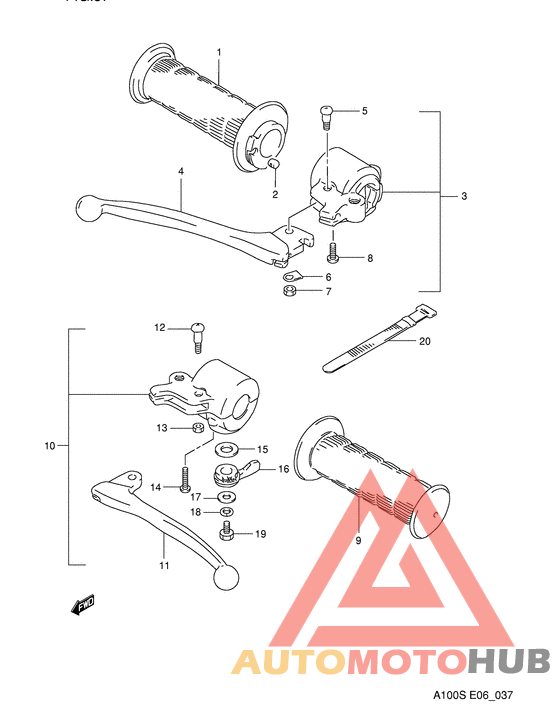 Рулевой переключатель