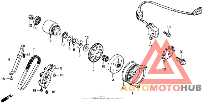 Муфта стартера