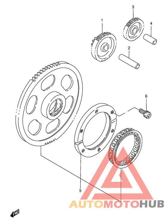 Муфта стартера