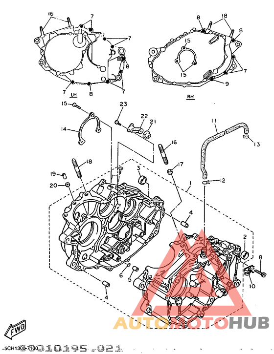 Картер двигателя