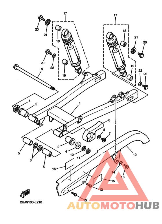 Rear arm & suspension