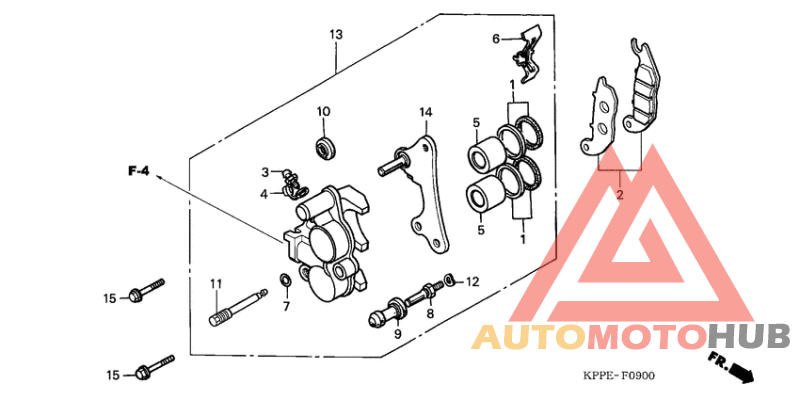 Передний суппорт