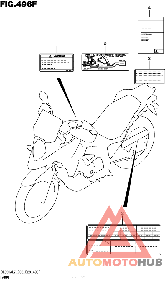 Label (Dl650Xal7 E33)