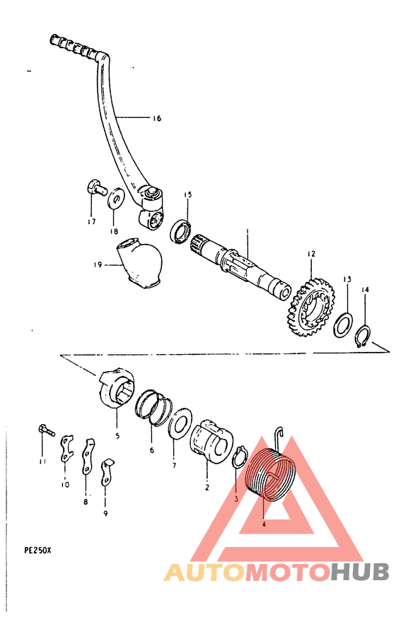 Ножной стартер