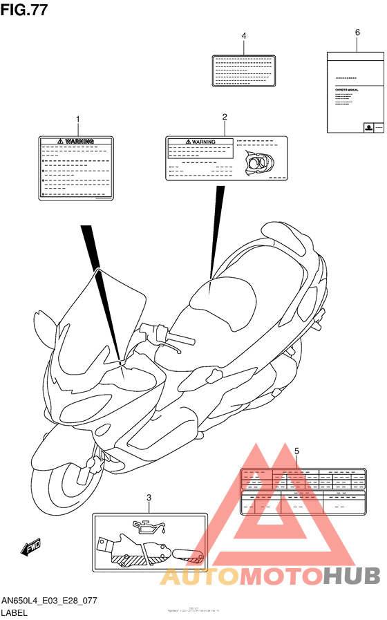 Label (An650L4 E03)