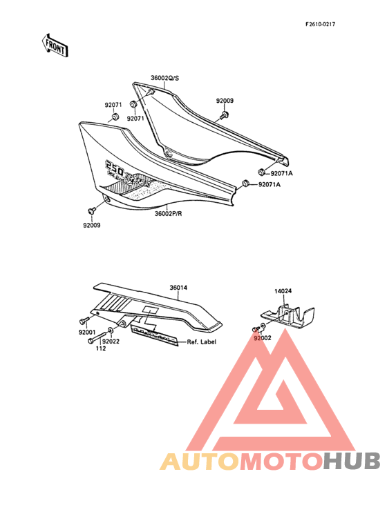 Side covers/chain cover(1/2)