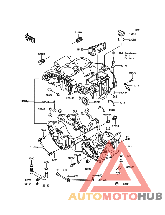 Картер двигателя