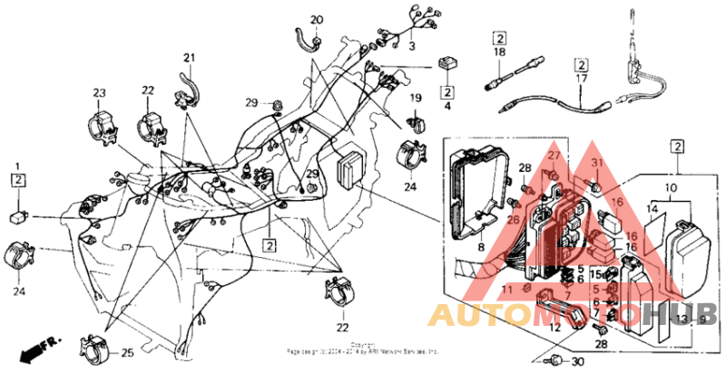 Wire harness i